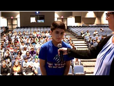 Expedition 58 Education Inflight with Kranz Jr High - January 8, 2019