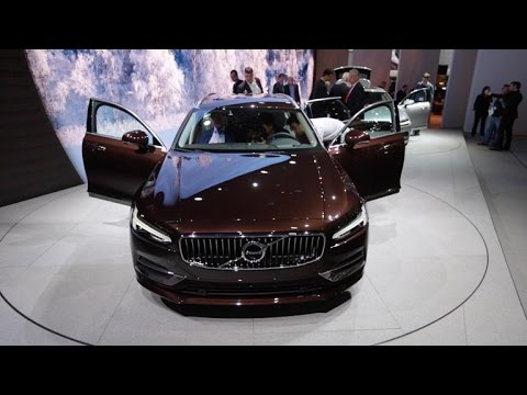 New V90 wagon is the natural evolution of the new Volvo