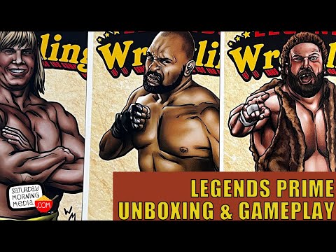 2023 Legends of Wrestling Q1 Promoter Prime Filsinger Games Unboxing & Gameplay #gaming #unboxing
