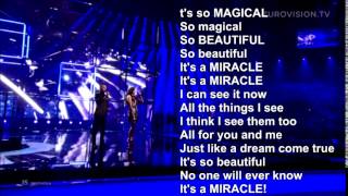 Paula Seling &amp; OVI - Miracle [Lyrics]