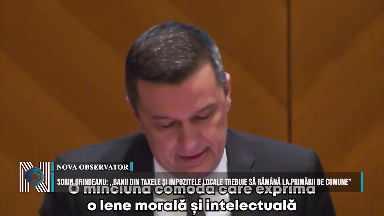 SORIN GRINDEANU: ,,BANII DIN TAXELE ȘI IMPOZITELE LOCALE TREBUIE SĂ RĂMÂNĂ LA PRIMĂRII DE COMUNE”
