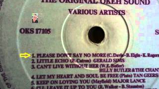Enzo Oldies Popcorn-MAJOR LANCE-PLEASE DON'T SAY NO MORE - (OKEH)