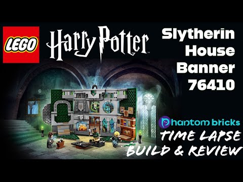 Конструктор LEGO Harry Potter Флаг общежития Слизерин 349 деталей (76410)