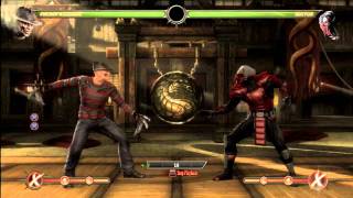 Mortal Kombat Freddy Krueger character kombo + Strategy guide