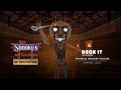 Spooky's Jump Scare Mansion: HD renovation - Physical Release Announcement
