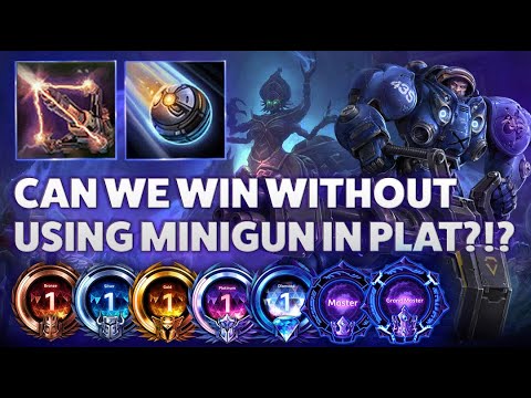 Tychus Drill - CAN WE WIN WITH TYCHUS WITHOUT USING MINIGUN IN PLAT?!? - Bronze 2 Grandmaster S1 202
