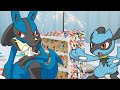 Birthday Aura Is With Me Riolu Lucario