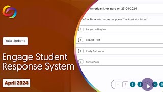 YuJa Engage Student Response System: Utica Release