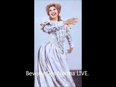 Beverly Sills Bellini's Norma LIVE in mia man alfin tu sei (part 1)