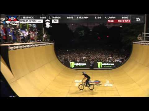 Dennis McCoy wins BMX Vert bronze