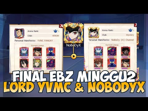 FINAL EBZ NoBoDyX & LordYVMC GAMEPLAY | One Punch Man: The Strongest