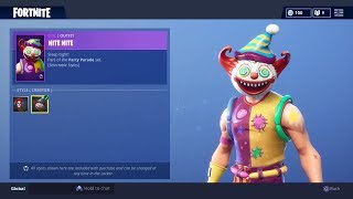 The New CLOWN Skins Are SCARY!! Fortnite ITEM SHOP [September 22] | Rainz
