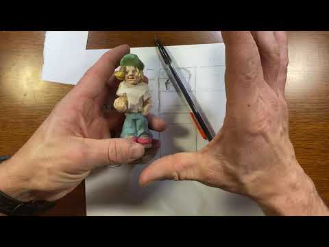 Making a wood carving pattern