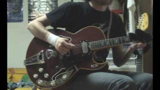 Video thumbnail for Vox Grand Prix V286 guitar. Demonstration of guitar and effects. by thefacialsgaragepunk