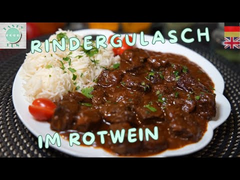 Perfektes Rinder Gulasch in Rotwein selber machen| Zartes & Würziges Rindergulasch Rezept|Goulash 97