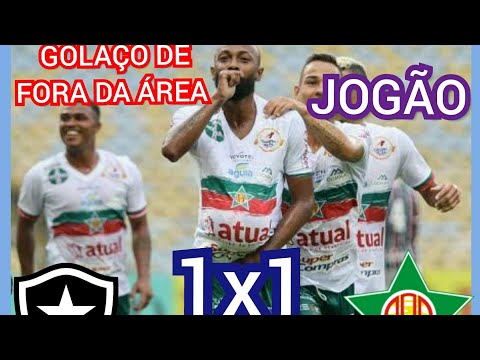 BOTAFOGO 1X1 PORTUGUESA RJ MELHORES MOMENTOS