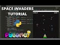 Pygame Tutorial Creating Space Invaders