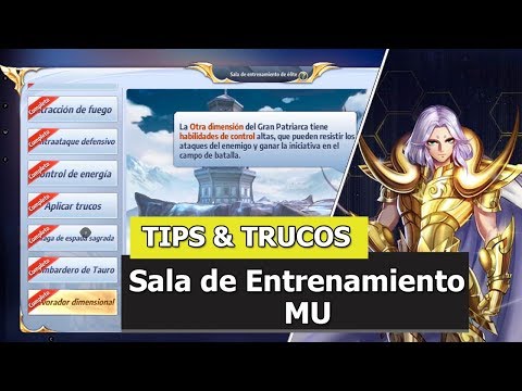 Saint Seiya Awakening - KOTZ  | Tips & Trucos | Sala de Entrenamiento - Mu