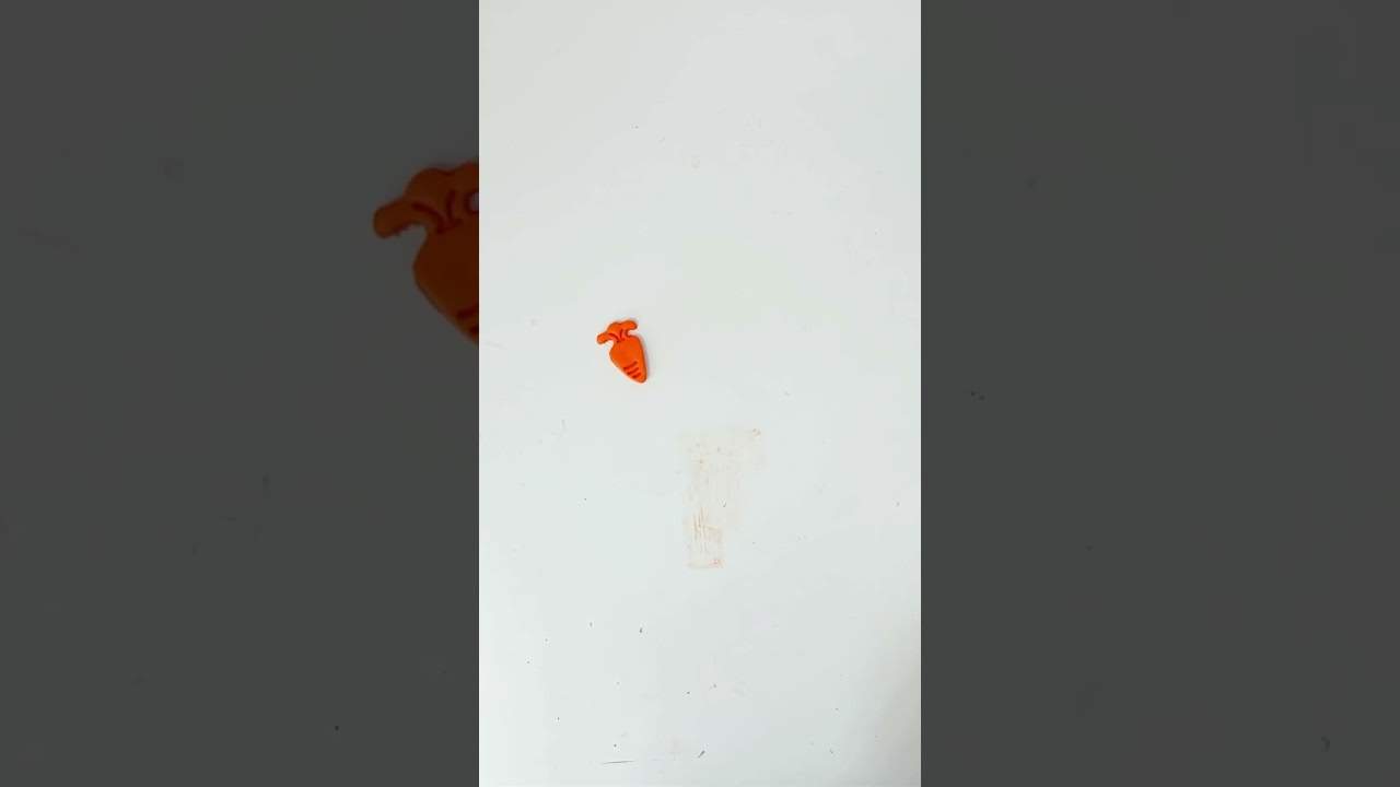 DIY Polymer Clay Carrot Magnets for Easter