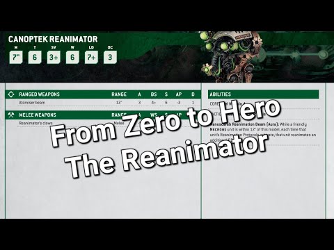 Canoptek Harvest! The Reanimator Review!