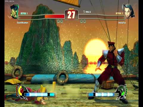 DarkAkumen (M.Bison) vs metal1st (Rose)
