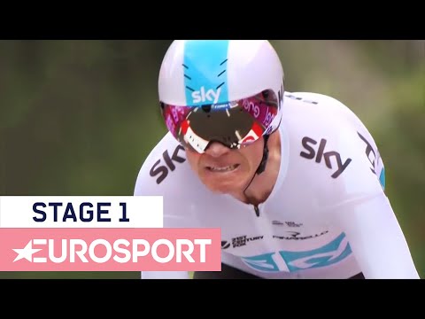Tom Dumoulin Storms Jerusalem Time Trial | Giro d'Italia 2018 | Stage 1 Highlights