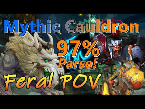 M Cauldron of Carnage Feral Commentary - 97% Parse!
