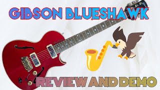 Video thumbnail for Gibson Blueshawk 🎷🦅 Review and Demo by Boechler Guitars and Repair