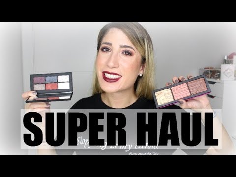 SUPER HAUL!!! (Low cost y alta gama) | ESSENCE, YSL, CATRICE, NARS Y MÁS!!!