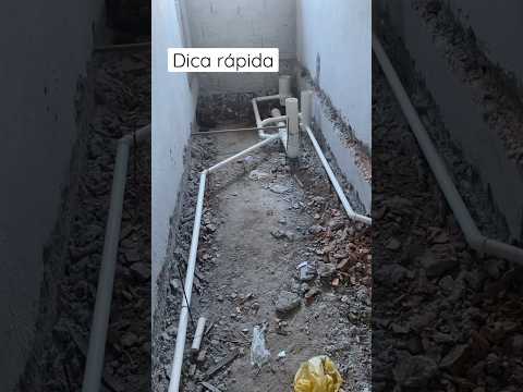 Suspiro da rede de esgoto #comofazer #arquitetura #construção #obra #dica #suacasa #aobraesua