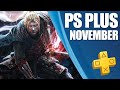 PlayStation Plus Monthly Games - November 2019