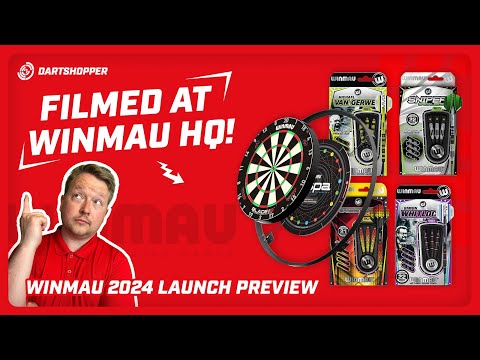 Dartshopper Media - WINMAU 2024 LAUNCH - Overview of the latest offerings filmed at Winmau HQ #Darts