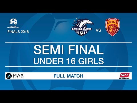 U16 Semi Final Box Hill UTD 5-3 FC Bulleen NPLW VICTORIA