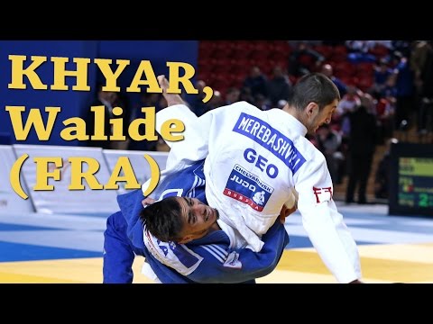 KHYAR, Walide (FRA) Great Ippon of KoSoto Gake  - 柔道 Judo Grand Prix Tbilisi 2015