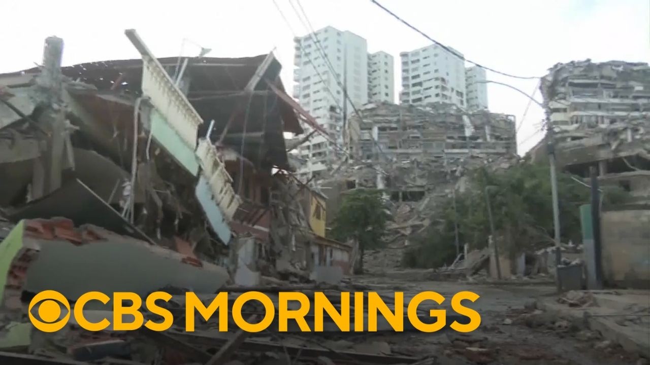 A look at the catastrophic damage after 2 powerful earthquakes strike Venezuela