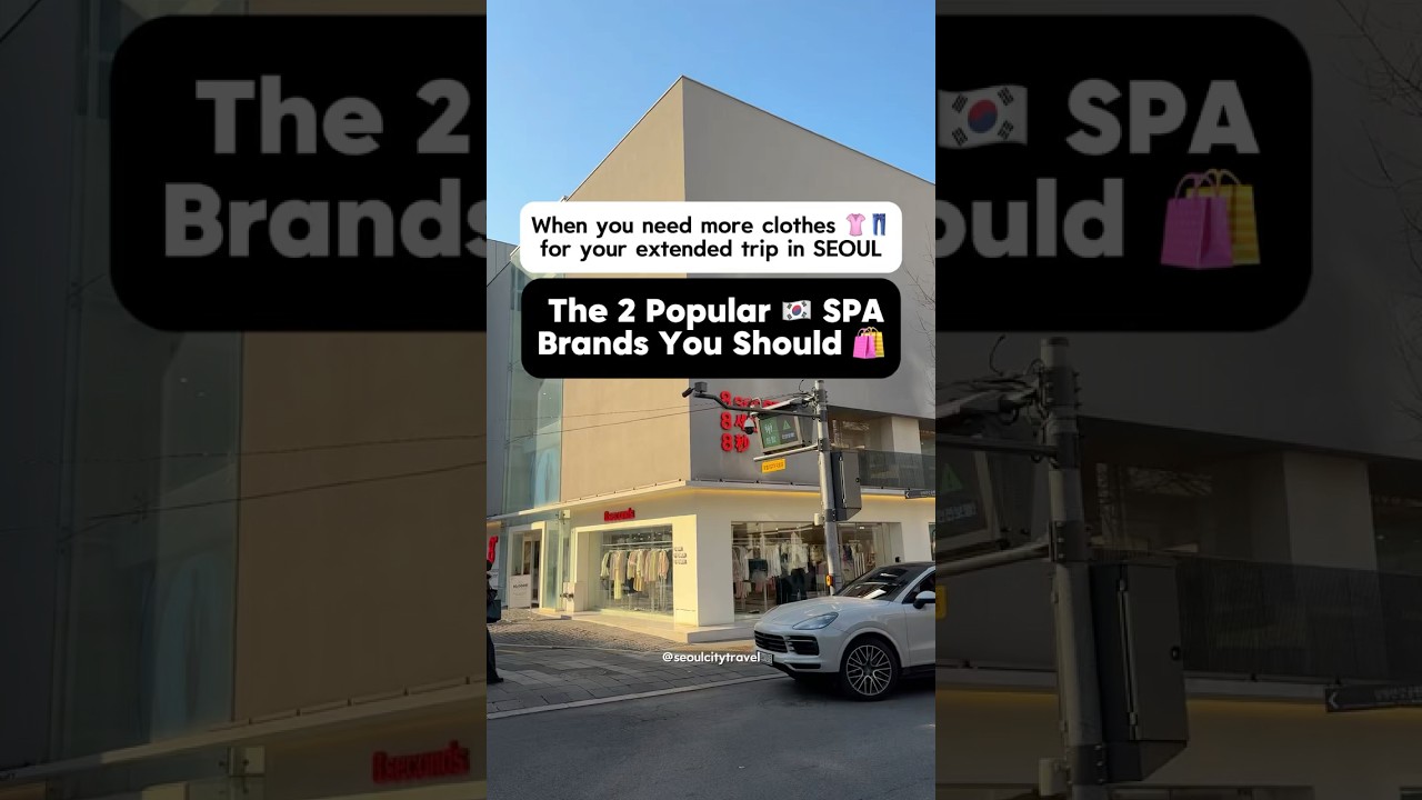 🇰🇷Korea’s Top SPA Brands👖: Musinsa Standard vs. 8seconds – Which One’s for You?