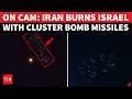 ON CAM Iran DEMOLISHES Tel Aviv With Huge Cluster Bomb Attack Missiles Smash Israeli Defences
