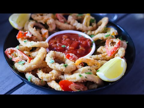 Quick And Easy Crispy Fried Calamari.