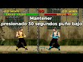 Shang Tsung Movimientos Finales Mortal Kombat 2 Tutorial
