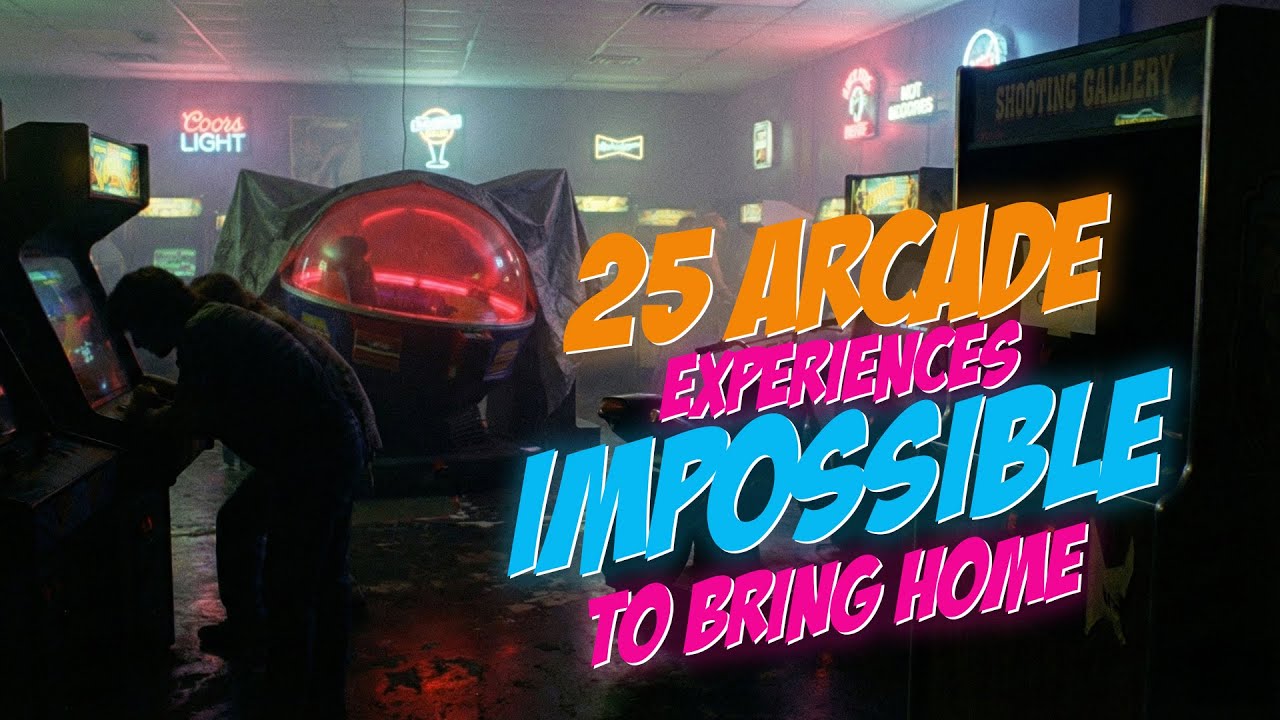These 25 Arcade Cabinets Can’t Be Recreated at Home