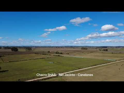 VENTA CHACRA 5HAS SAN JACINTO CANELONES