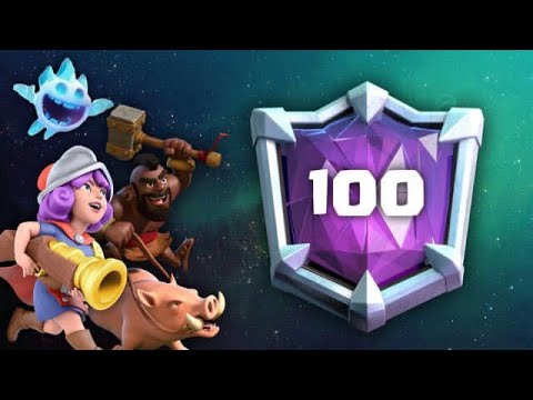 HOG 2.6 Top 100 Global live Ladder Push - Clash Royale