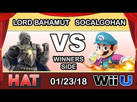 HAT 6 - NSD | Lord Bahamut (Ganondorf) Vs. NXT+7 | SoCalGohan (Mario) Winners Side - Smash 4