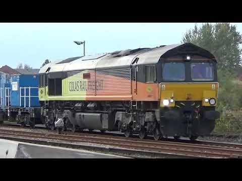 COLAS 66847,66848 ON RHTT TANK COLLECTION AT GLOUCESTER 280920