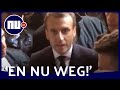 Macron valt uit tegen Israëlische agenten in Jeruzalem | NU.nl