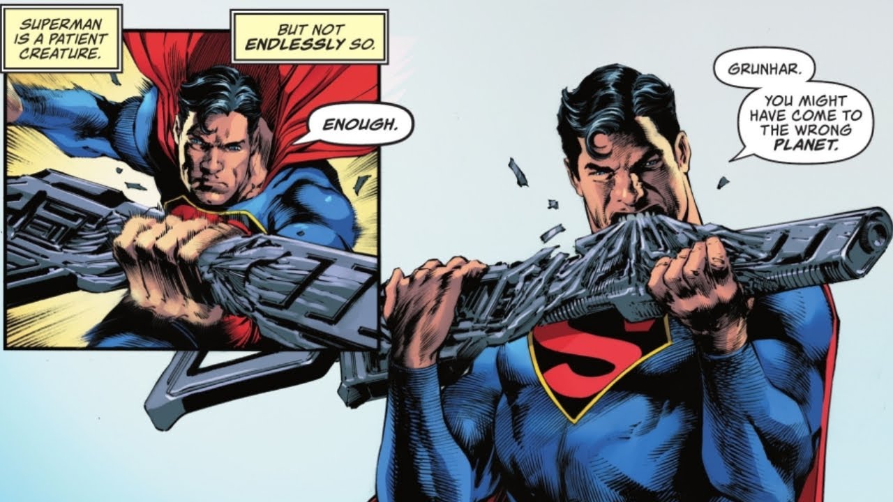 Superman SOLOS The Strongest Alien Species In The Galaxy