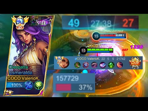 27 MINUTES OF A LONG BUT SATISFYING MATCH!! - 22 KILLS & 157729 DAMAGE DEALT! 🔥 | MOBILE LEGENDS