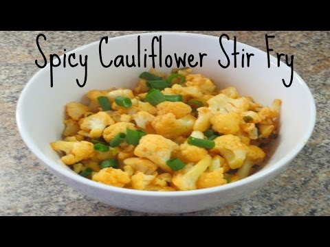 Spicy Cauliflower Stir Fry - Pioneer Woman Recipe!