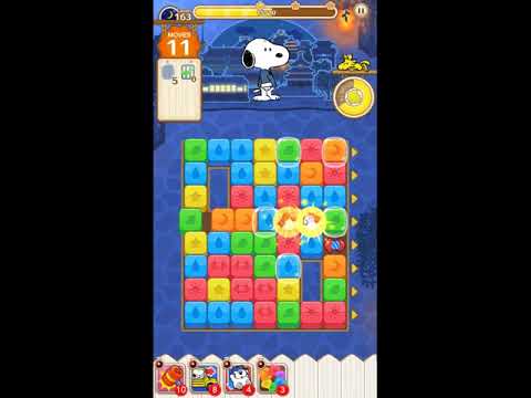 Snoopy Puzzle Journey Night Mode Level 163 - NO BOOSTERS 🐶🧩🧳 | SKILLGAMING ✔️