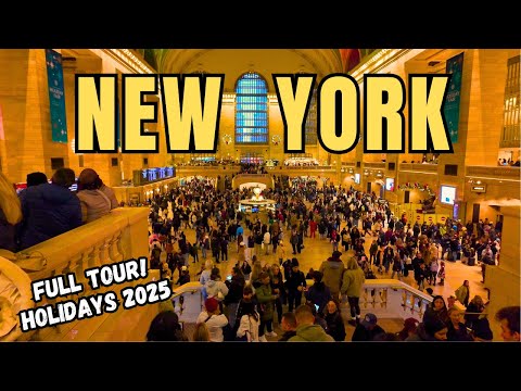 Exploring Grand Central Terminal 🇺🇸 Midtown Manhattan NYC 🎄FULL TOUR
